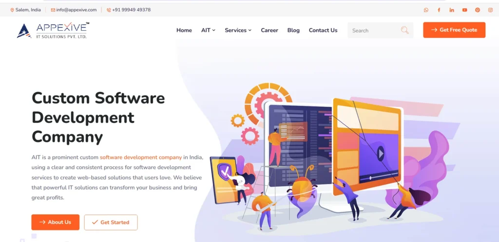  IT‌ Comp​any in Sale‌m - Appexive IT Solutions Pvt. Ltd‌.