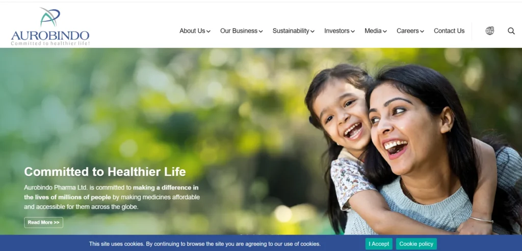 Manufacturing Company in Hyderabad-Aurobindo Pharma