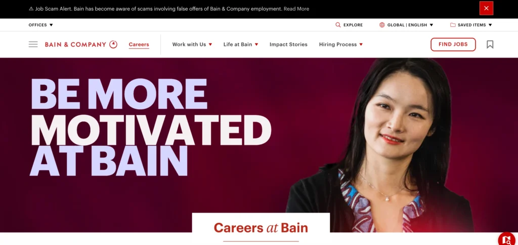 MNC Company in Gurgaon - Bain & Company