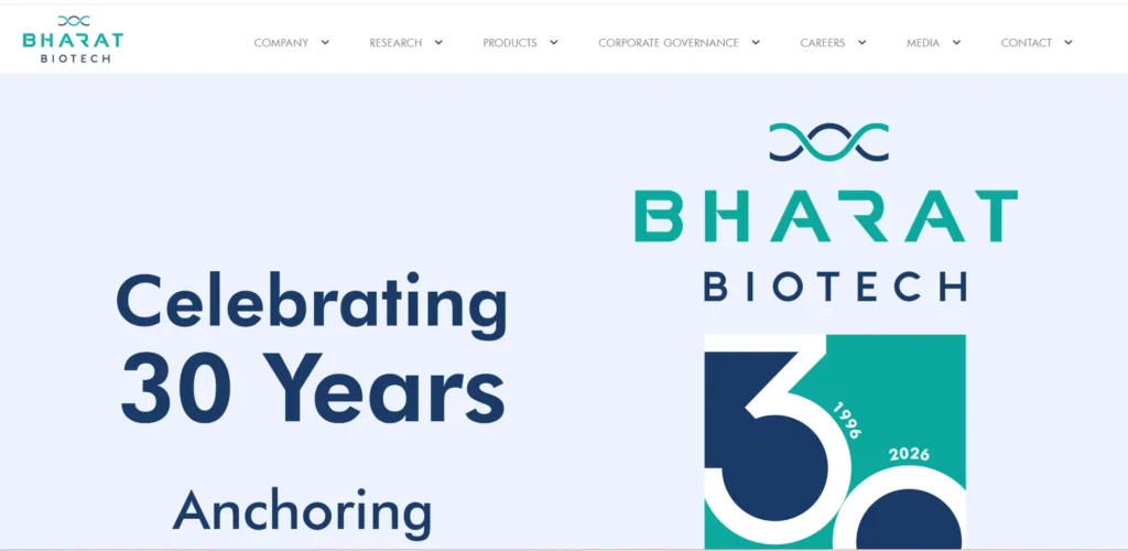 Manufacturing Company in Hyderabad- Bharat​ Biotech