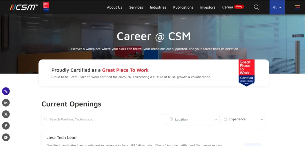 IT Company in Bhubaneswar- CSM Technologies