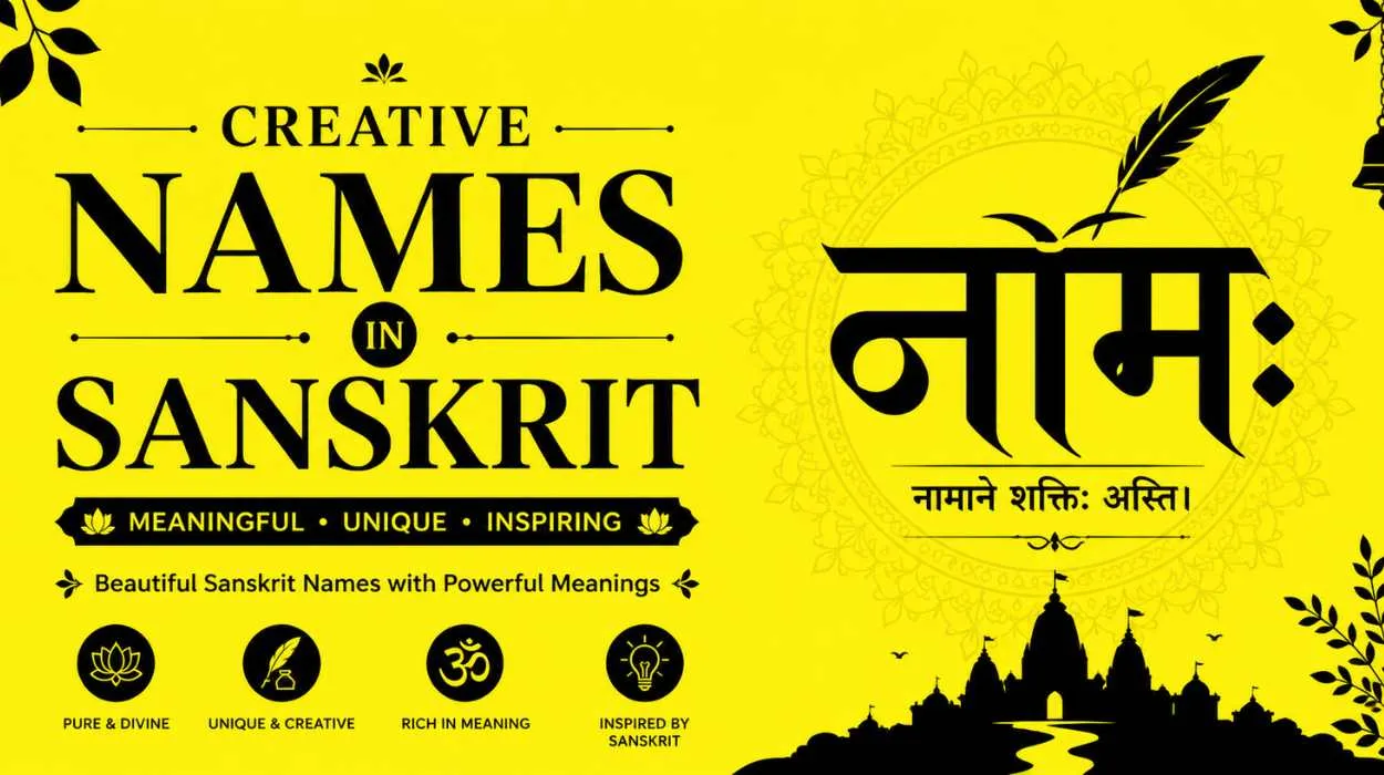 Creative Names in Sanskrit for Business
