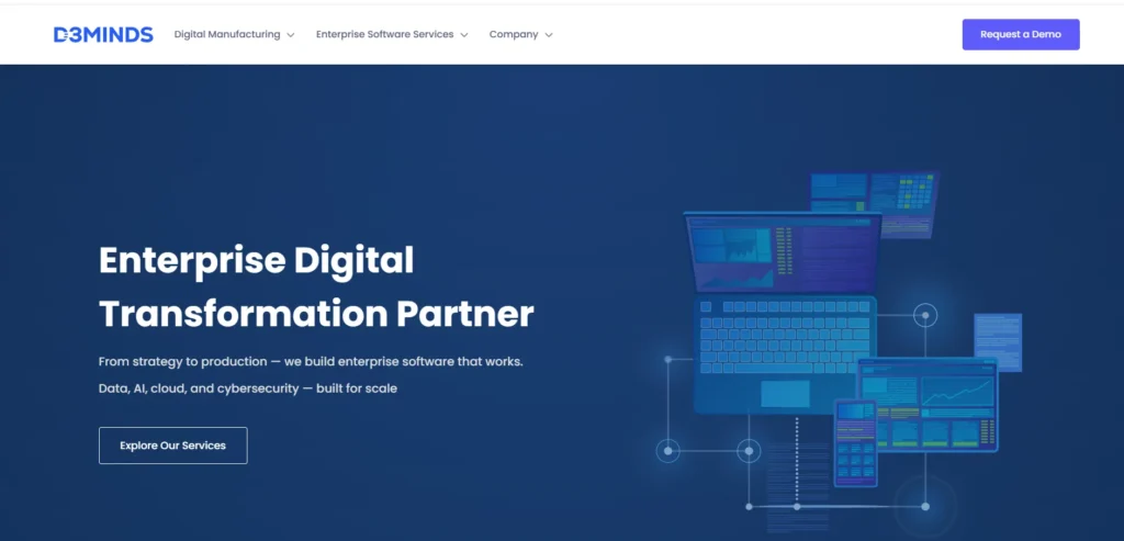   IT‌ Comp​any in Sale‌m - D3 Minds Cyber​ Solution