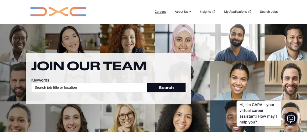 MNC Company in Chennai - DXC Technology