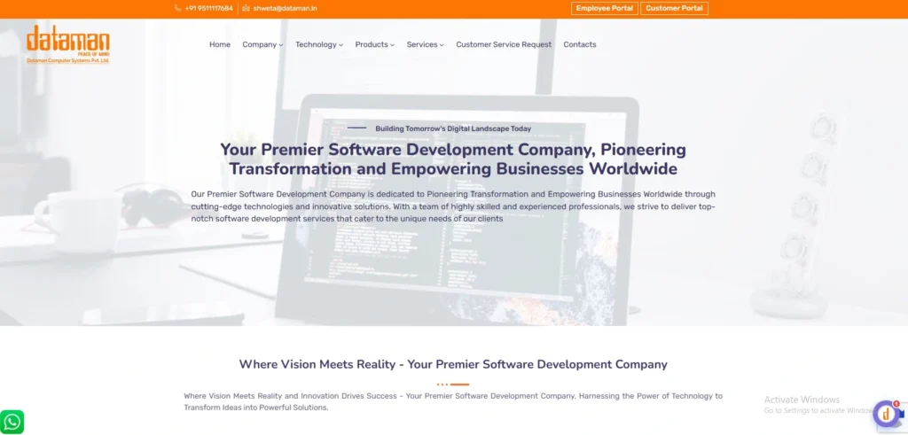 IT Company in Kanpur-  Dataman Computer Systems Pvt. Ltd.