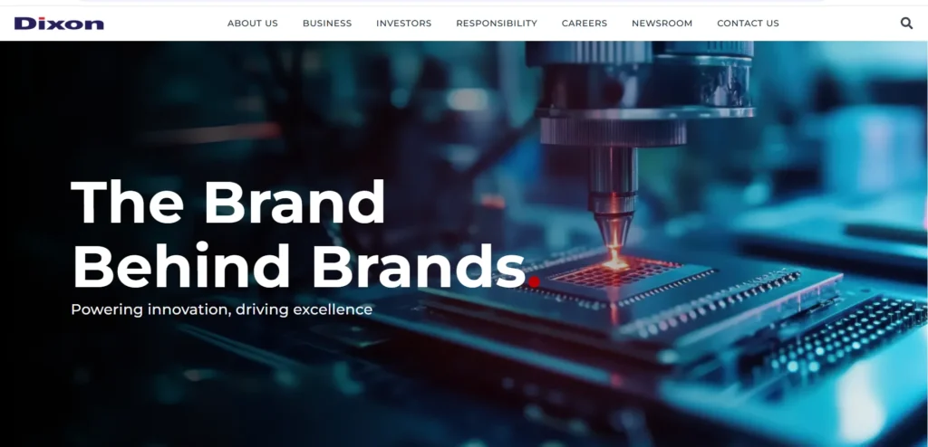 Manufacturing Company in India- Dixon Technologies