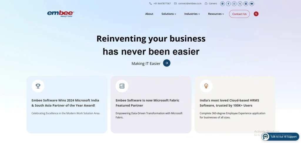 IT Company in Guwahati- Embee Software