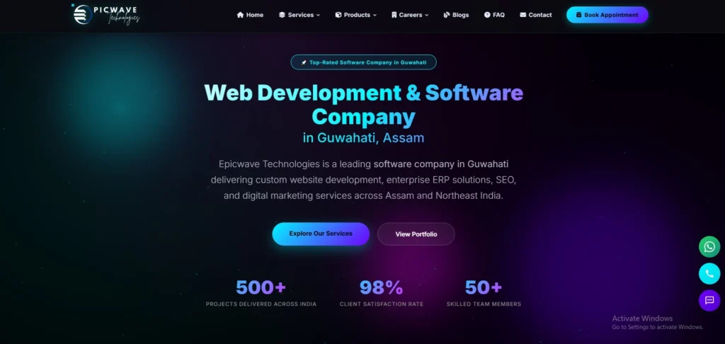 IT Company in Guwahati- Epicwave Technologies​