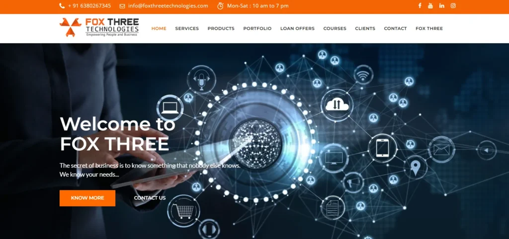  IT‌ Comp​any in Sale‌m - Fox Th⁠ree Technologies