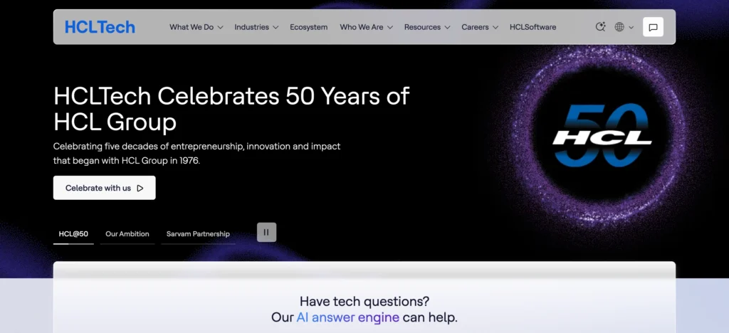 IT Company in Hinjewadi - HCL Technologies Limited