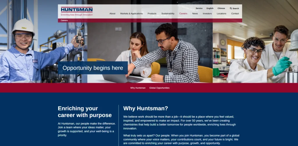 MNC Company in Vadodara- Huntsman Corporation
