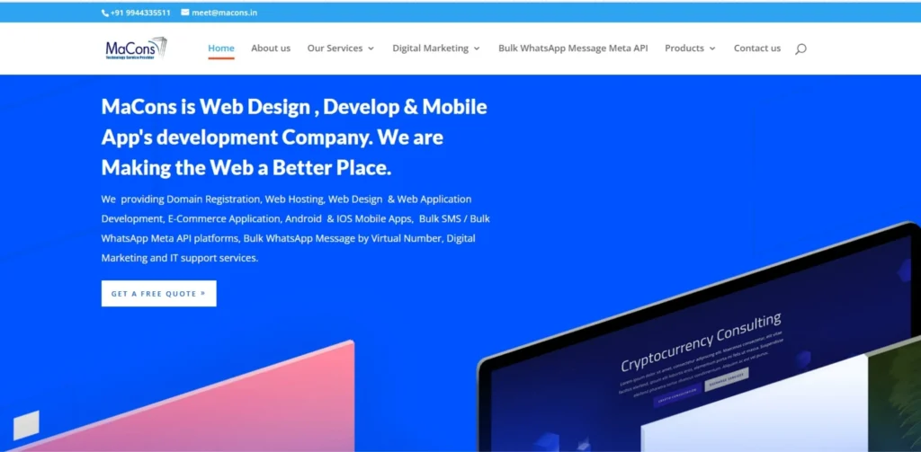 IT Companies in Trichy - Macons System Technologies