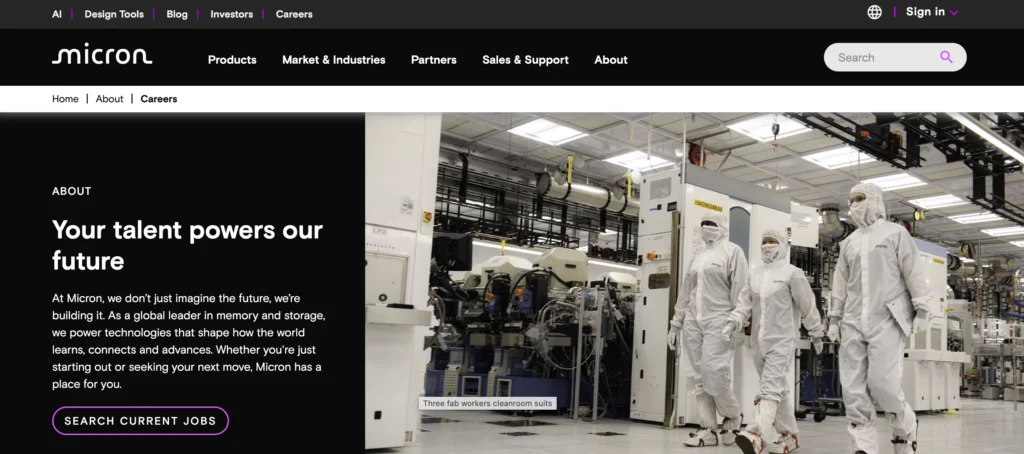 MNC Company in Hyderabad - Micron Technology