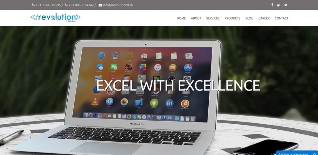IT Company in Kolhapur - Revolution IT Solutions