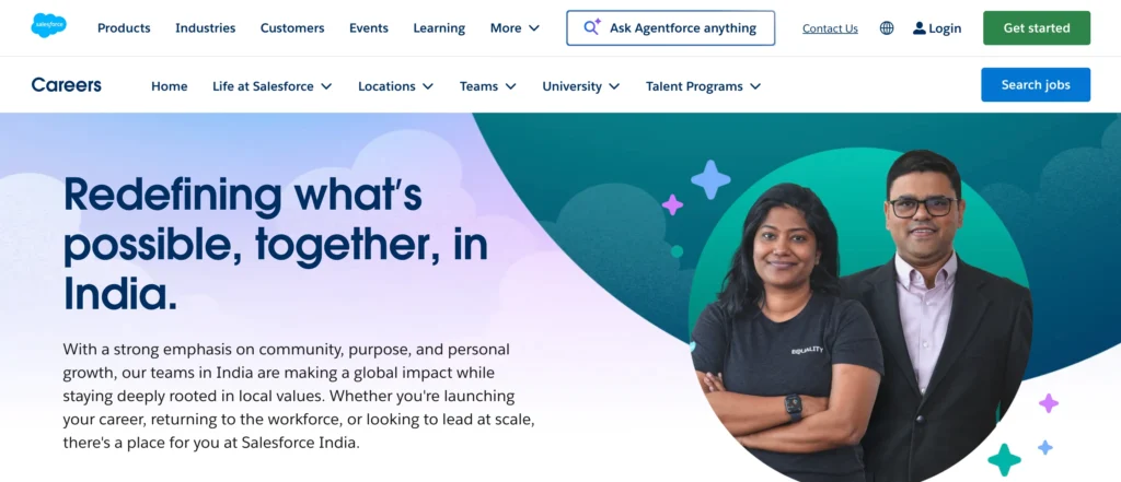 MNC Company in Hyderabad - Salesforce