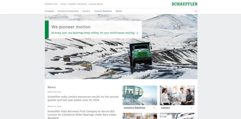 MNC Company in Vadodara- Schaeffler India
