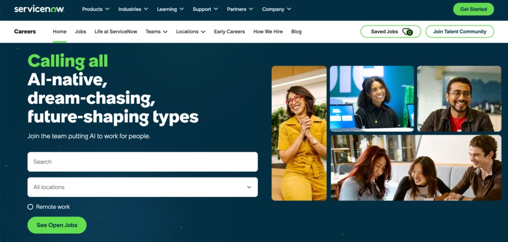MNC Company in Hyderabad - ServiceNow