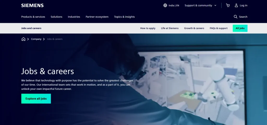 MNC Company in India- Siemens India