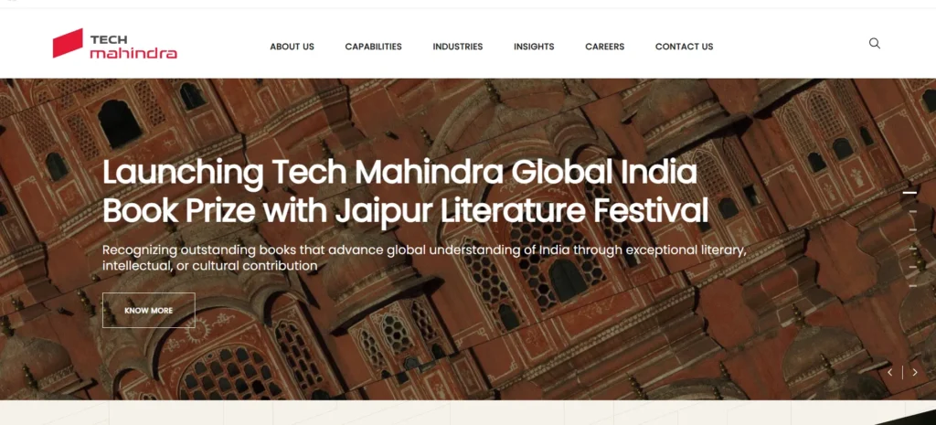 IT Company in Bhubaneswar- Tech Mahindra