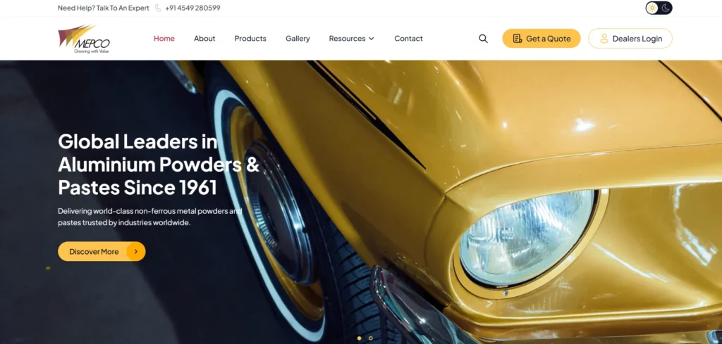 Manufacturing Company in Madurai-  The‍ Me‍tal Powd⁠er Company Limited (M‍EPCO)
