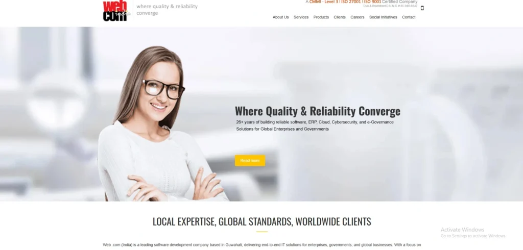IT Company in Guwahati- Web.com (India)