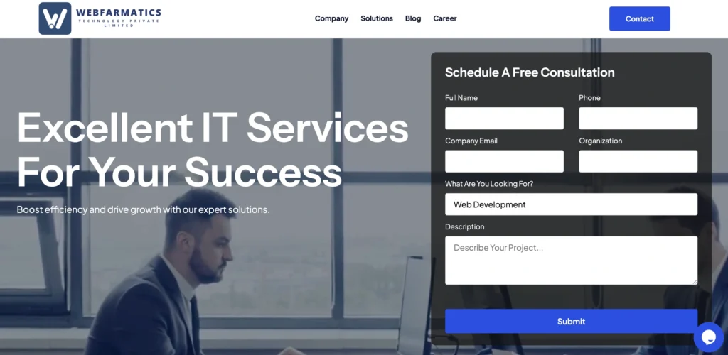 IT Company in Kolhapur - Webfarmatics Technology Pvt. Ltd.