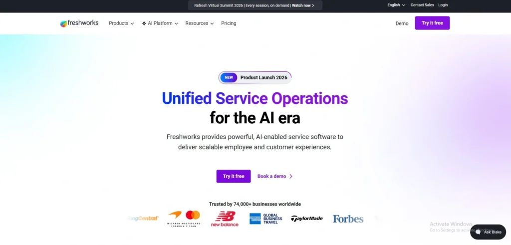 IT Company in India-  Freshworks