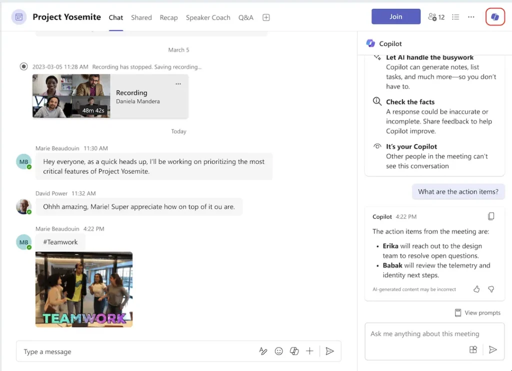 Microsoft 365 Copilot