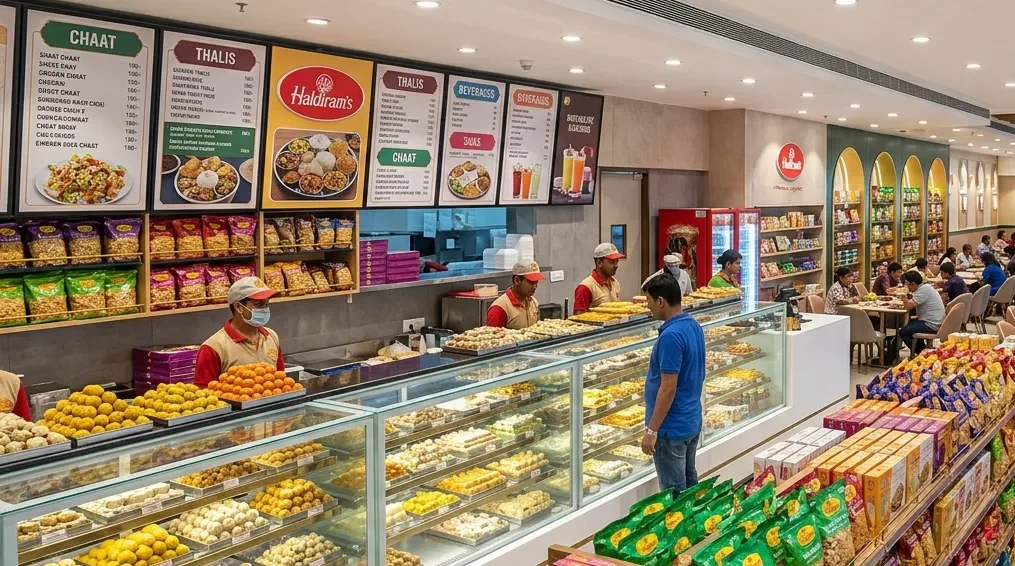 Haldiram Franchise Cost in India