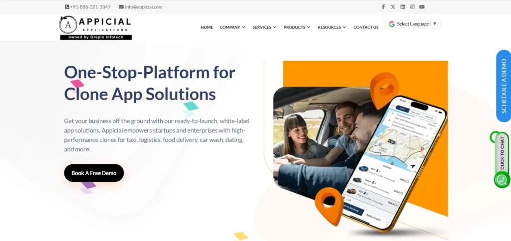 Taxi App Development Company - Appicial Technologies