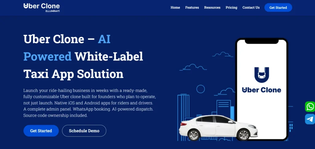 Taxi App Development Company - Uberclone.co