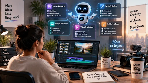 How AI Agents Are Changing Creative Workflows for Creators