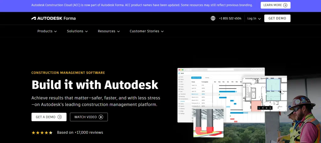 Construction Project Management Software- Autodesk Build
