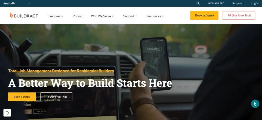 Construction Project Management Software- Buildxact
