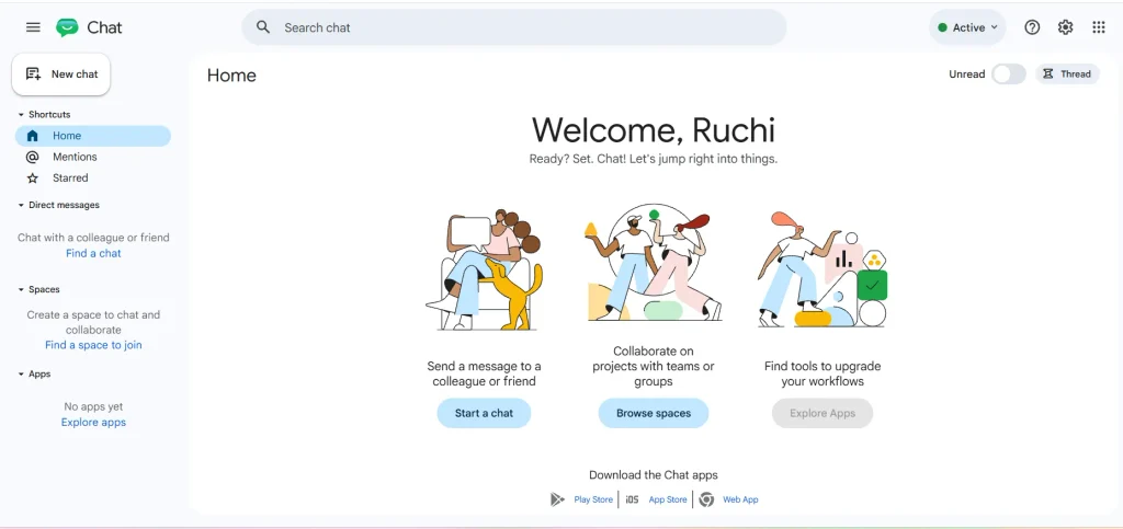 Team Collaboration Tool- Google Chat