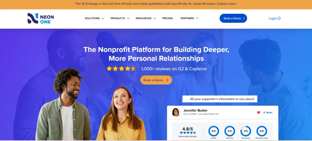  Membership Management Software-Neon CRM