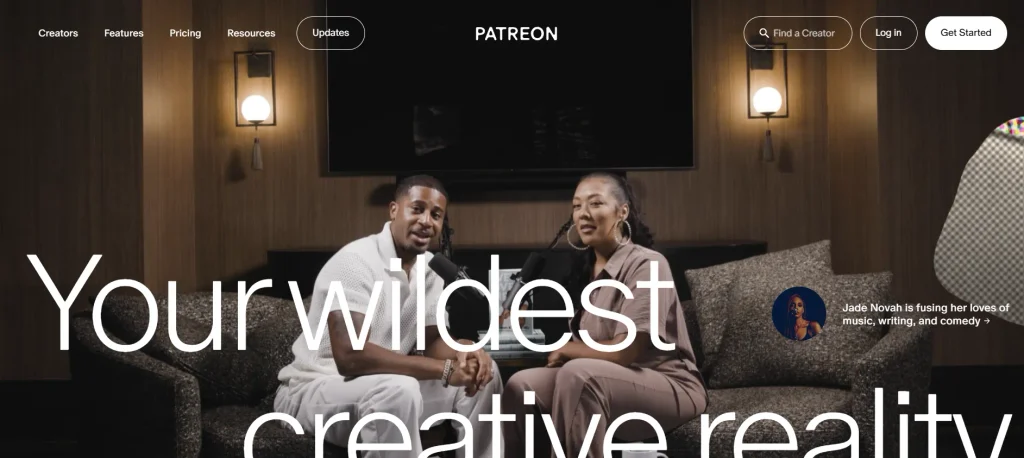 Membership Management Software-Patreon