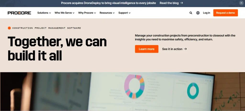 Construction Project Management Software-  Procore