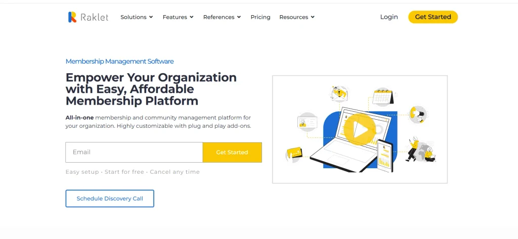 Membership Management Software-Raklet